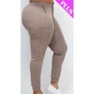 Plus Size Joggers with Pockets